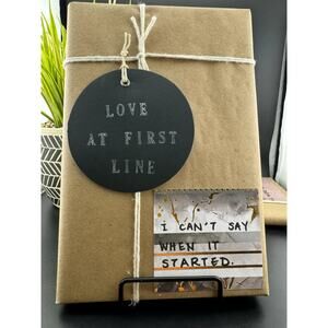 Love At First Line Book "I can't say when it started."
